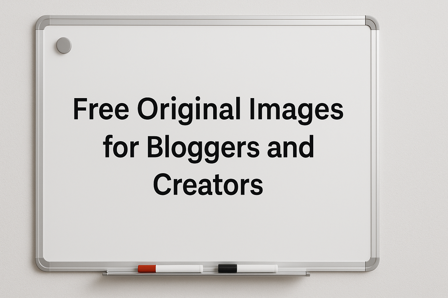 Free Original Images for Bloggers and Creators