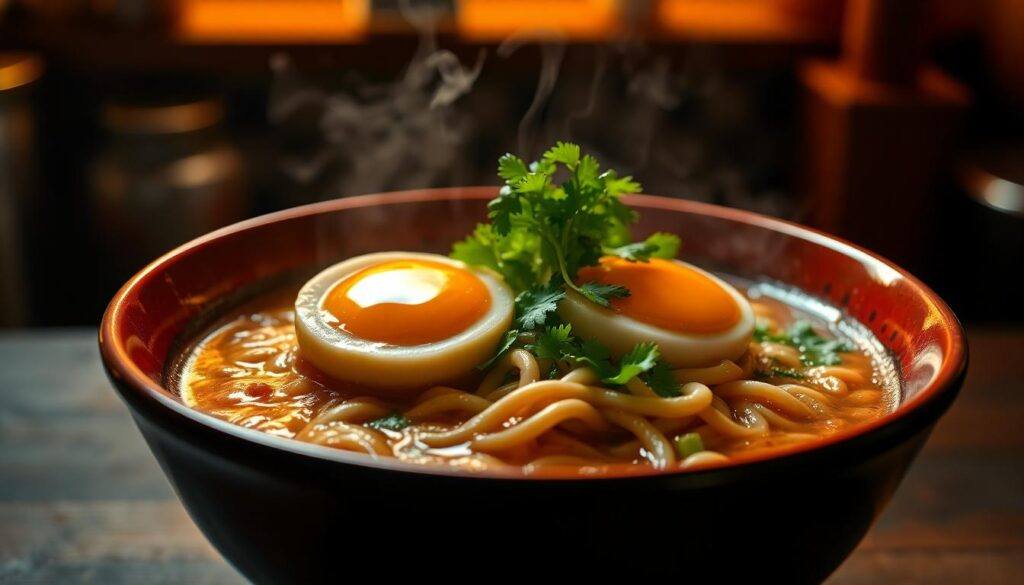 Japanese Ramen bowl with egg 2