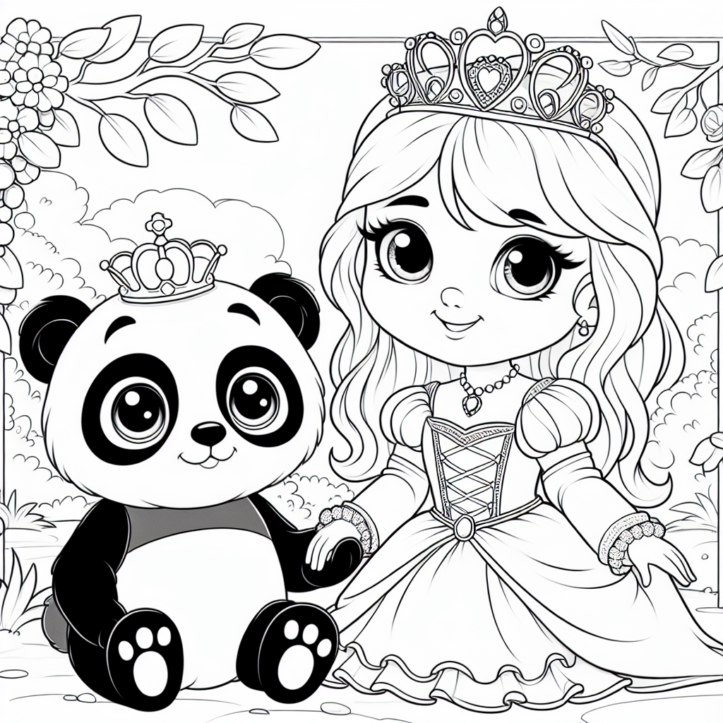 Princess and a Panda