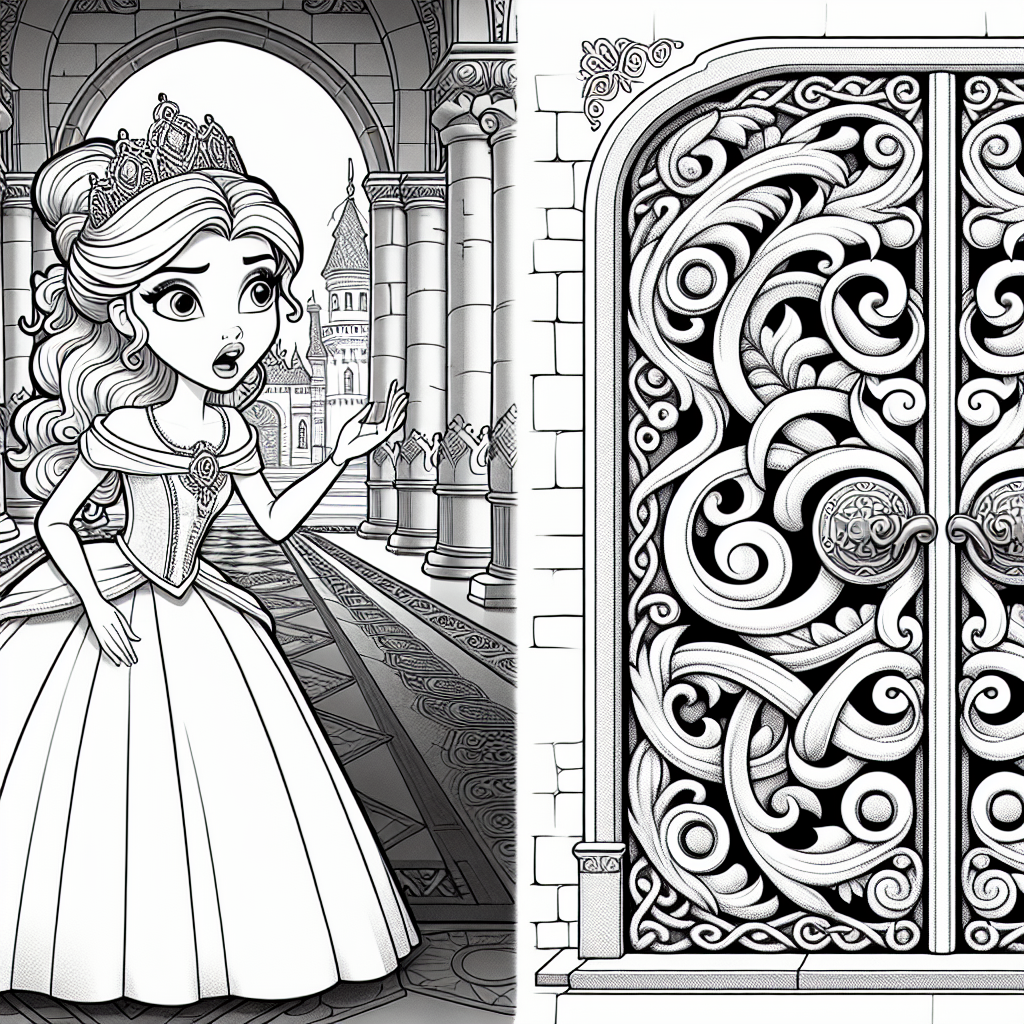 Princess at the gate